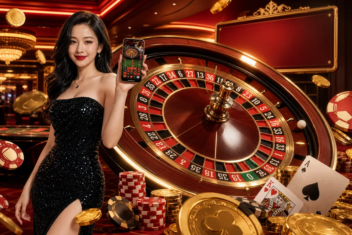 iduit88 live casino baccarat roulette dealer langsung
